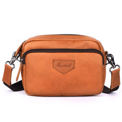 Benthill Schultertasche Herren Damen Echt-Leder | Herren Umhängetasche aus hochwertigem Rindsleder | Vintage Echtleder Bag