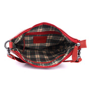 Benthill Schultertasche Damen Echt Leder | Henkeltasche aus hochwertigem Rindsleder | Kleine Vintage Hobo Bag Beutel