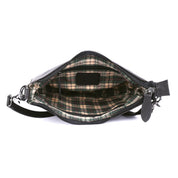 Benthill Schultertasche Damen Echt Leder | Henkeltasche aus hochwertigem Rindsleder | Kleine Vintage Hobo Bag Beutel