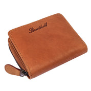 Benthill Kleine Geldbörse Echt Leder | Damen & Herren Portemonnaie mit RFID Schutz | 8 Kartenfächer | Slim-Wallet inkl. Geschenkbox