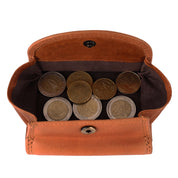 Benthill Kleine Geldbörse Echt Leder RFID | Portmonee Echtleder Damen & Herren | Minibörse Mini Portemonnaie inkl. Geschenkbox