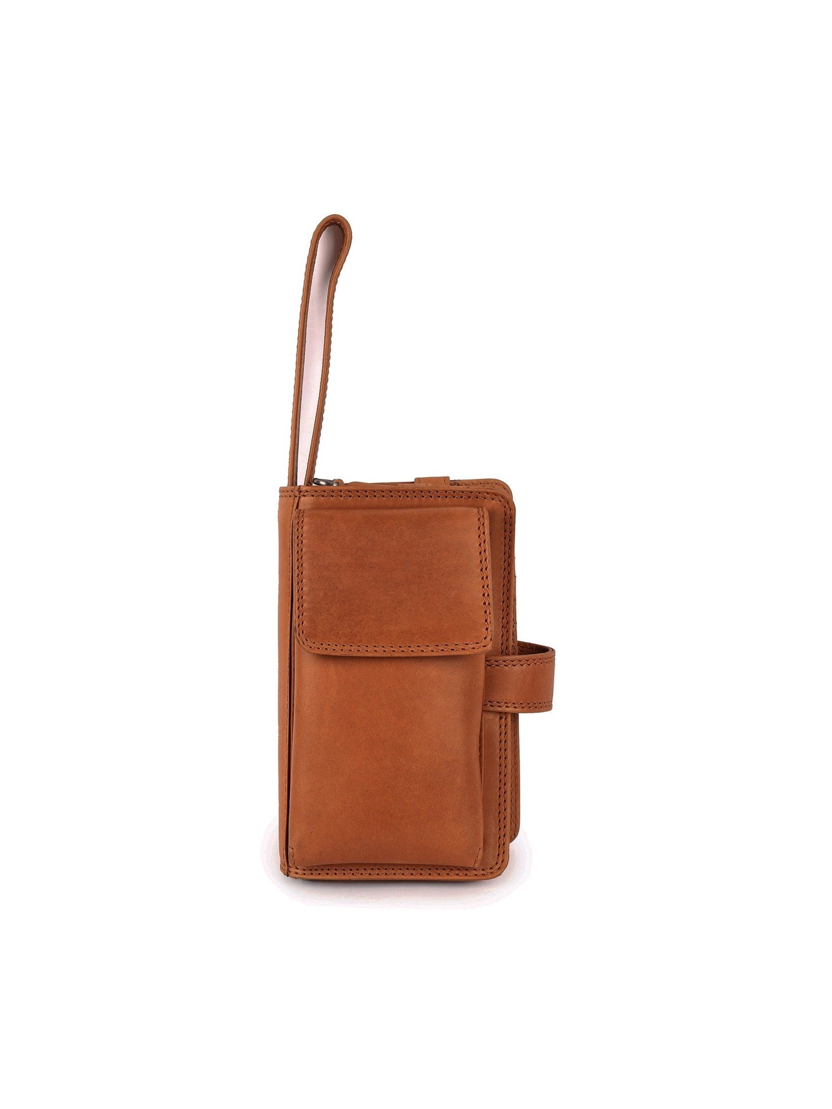 Benthill Reisebrieftasche Echt Leder - Hochwertige Dokumententasche mit RFID Schutz | Damen & Herren Handgelenktasche | Organizer - Brieftasche - Travel Wallet inkl. Geschenkbox