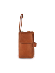 Benthill Reisebrieftasche Echt Leder - Hochwertige Dokumententasche mit RFID Schutz | Damen & Herren Handgelenktasche | Organizer - Brieftasche - Travel Wallet inkl. Geschenkbox