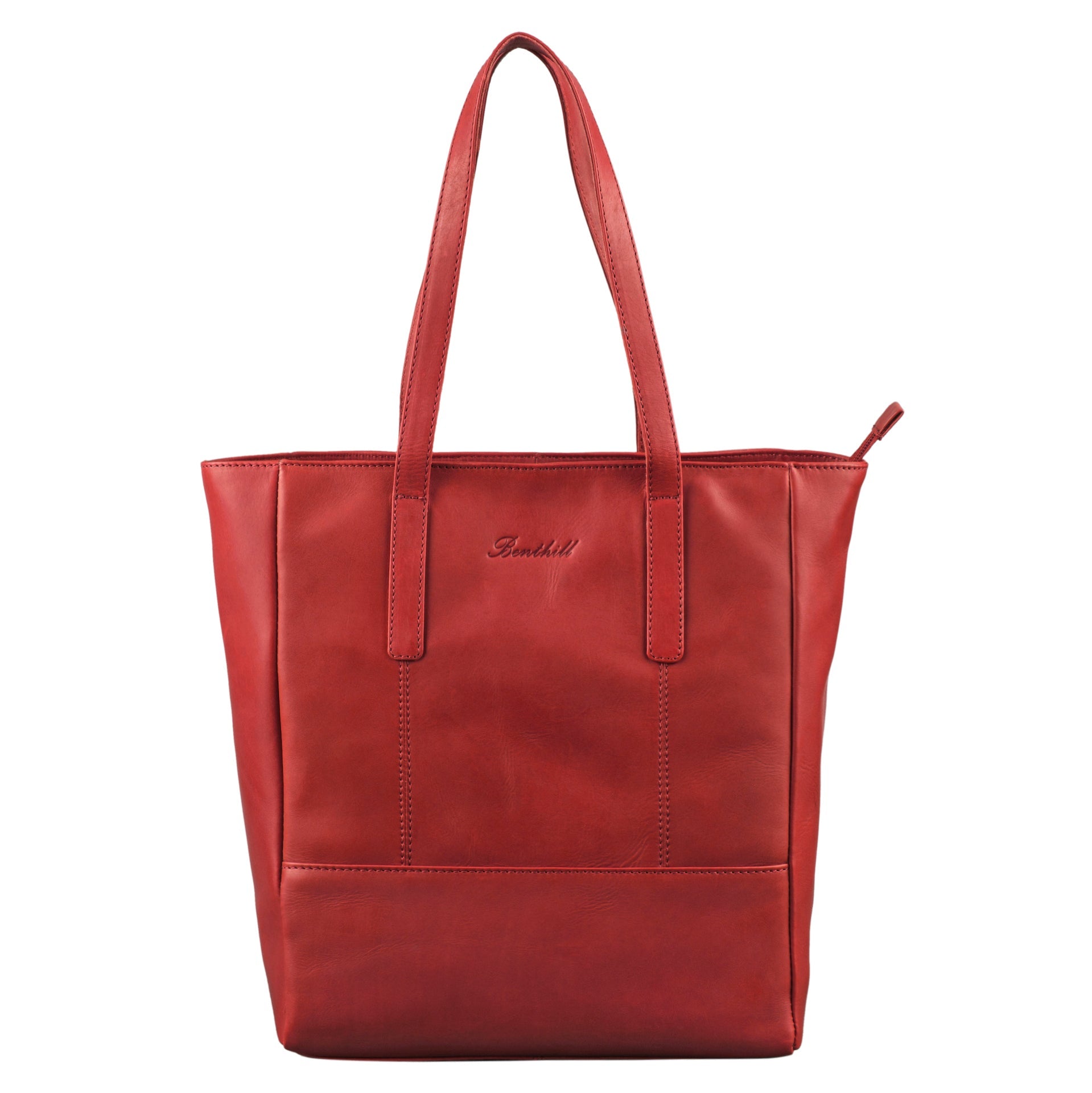 Benthill Shopper Damen Echt Leder | Handtasche aus echtem Rindsleder | Frauen Schultertasche Groß | Vintage Henkeltasche
