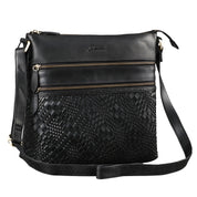 Benthill Schultertasche Damen Echt Leder | Umhängetasche aus echtem Rindsleder | Frauen Handtasche Vintage | Shopper Bag Beutel