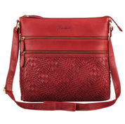 Benthill Schultertasche Damen Echt Leder | Umhängetasche aus echtem Rindsleder | Frauen Handtasche Vintage | Shopper Bag Beutel