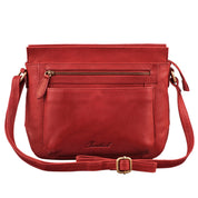 Benthill Echt Leder Damen Schultertasche | Vintage Umhängetasche aus weichem Rindsleder | Ledertasche für Frauen | Kleine Damentasche