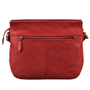 Benthill Echt Leder Damen Schultertasche | Vintage Umhängetasche aus weichem Rindsleder | Ledertasche für Frauen | Kleine Damentasche