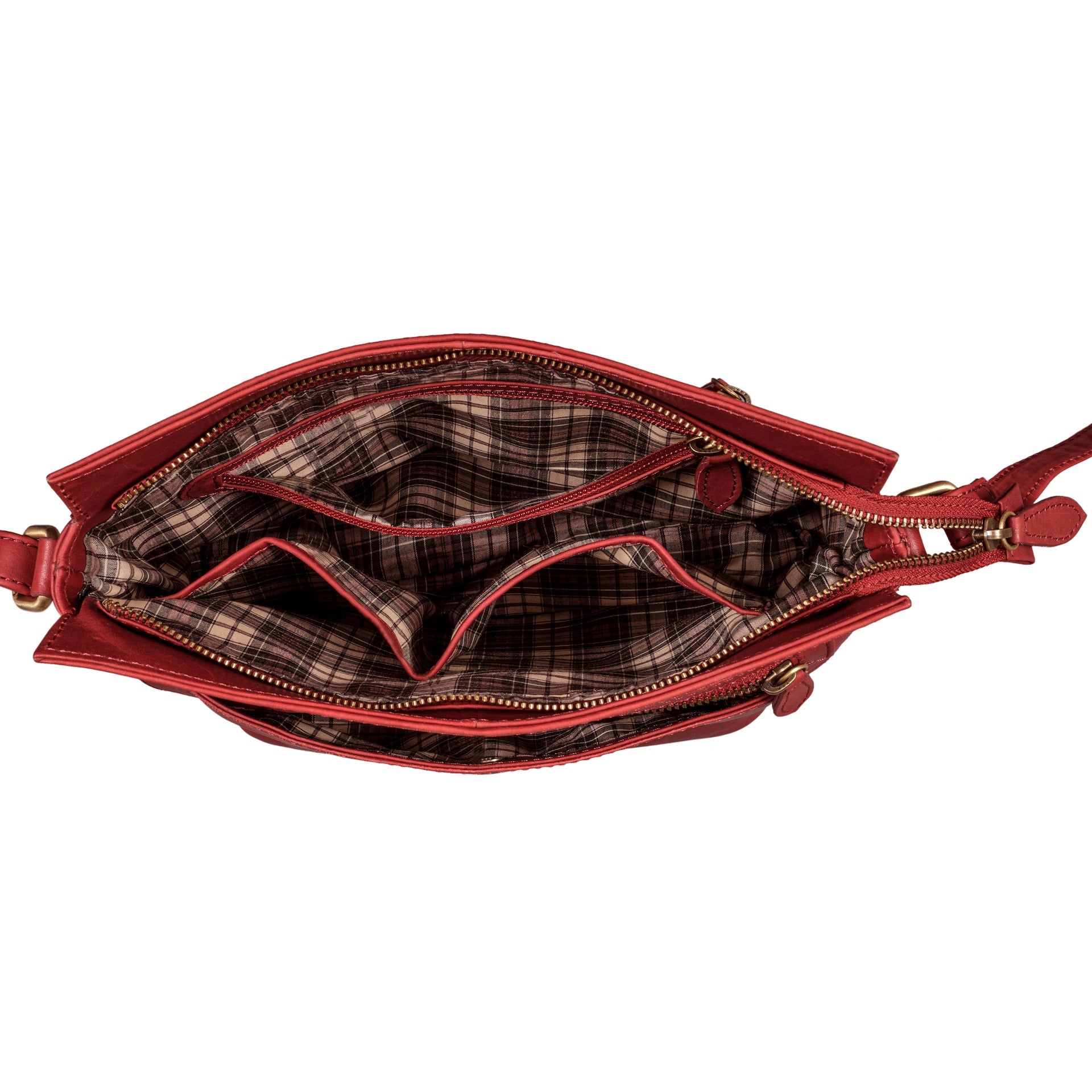 Benthill Echt Leder Damen Schultertasche | Vintage Umhängetasche aus weichem Rindsleder | Ledertasche für Frauen | Kleine Damentasche