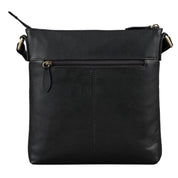 Benthill Echt Leder Umhängetasche | Damen Schultertasche aus Rindsleder | Schmale Vintage Damen Handtasche mit geflochtenem Muster