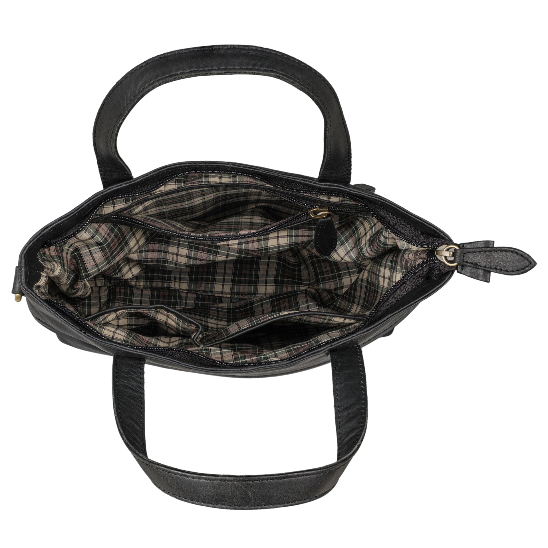 Benthill Leder Shopper Damen | Umhängetasche aus echtem Rindsleder | Große Schultertasche mit Henkeln | Vintage Handtasche