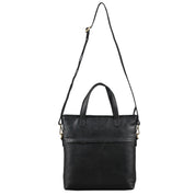 Benthill Leder Shopper Damen | Umhängetasche aus echtem Rindsleder | Große Schultertasche mit Henkeln | Vintage Handtasche