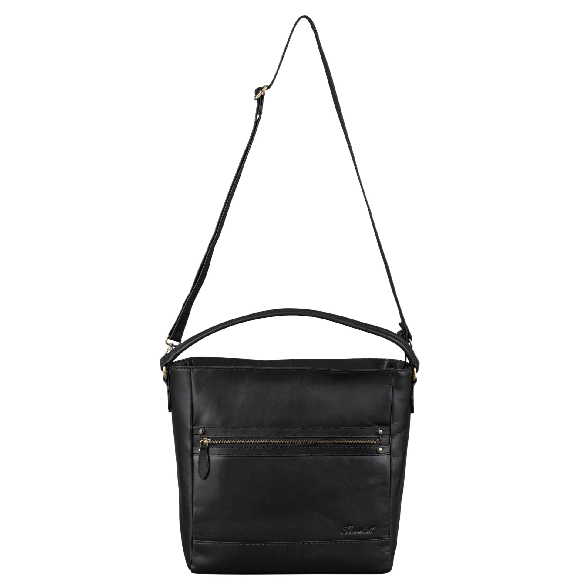 Benthill Leder Handtasche Damen | Ladies Shopper aus echtem Rindsleder | Hochwertige Frauen Schultertasche | Große Vintage Umhängetasche