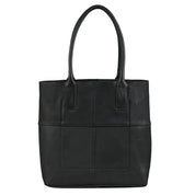 Benthill Shopper Leder Damen | Einfache Schultertasche ohne Reißverschluss | Vintage Handtasche aus echtem Rindsleder | Hochwertiger Beutel