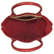 Benthill Shopper Leder Damen | Einfache Schultertasche ohne Reißverschluss | Vintage Handtasche aus echtem Rindsleder | Hochwertiger Beutel