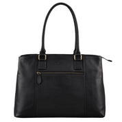 Benthill Damen Tasche Echt Leder | Große Handtasche aus echtem Rindsleder | Vintage Henkeltasche mit vielen Fächern | Damen Schultertasche Gross mit viel Platz