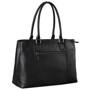 Benthill Damen Tasche Echt Leder | Große Handtasche aus echtem Rindsleder | Vintage Henkeltasche mit vielen Fächern | Damen Schultertasche Gross mit viel Platz