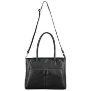 Benthill Damen Handtasche Leder - Hochwertige Ledertasche - Große Klassische Damentasche / Shopper - Elegante Umhängetasche - Schultertasche