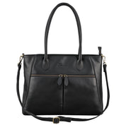 Benthill Damen Handtasche Leder - Hochwertige Ledertasche - Große Klassische Damentasche / Shopper - Elegante Umhängetasche - Schultertasche