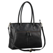 Benthill Damen Handtasche Leder - Hochwertige Ledertasche - Große Klassische Damentasche / Shopper - Elegante Umhängetasche - Schultertasche