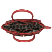 Benthill Damen Handtasche Leder - Hochwertige Ledertasche - Große Klassische Damentasche / Shopper - Elegante Umhängetasche - Schultertasche