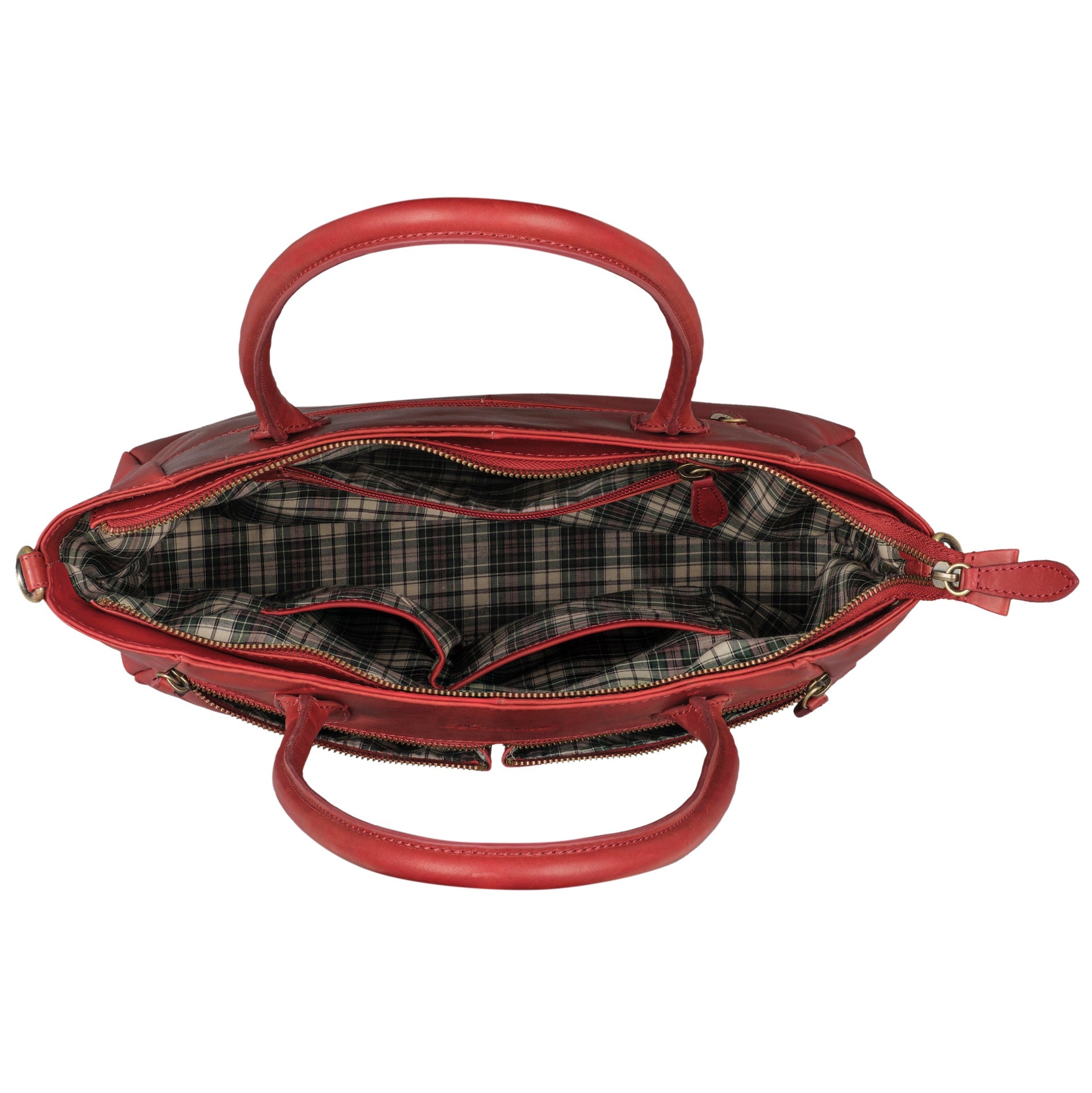 Benthill Damen Handtasche Leder - Hochwertige Ledertasche - Große Klassische Damentasche / Shopper - Elegante Umhängetasche - Schultertasche