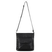 Benthill Shopper Damen Leder - Ledertasche mit Reißverschluss - Umhängetasche aus Echtleder - Handtasche Vintage - Bag Beutel - Schulterbeutel