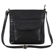 Benthill Shopper Damen Leder - Ledertasche mit Reißverschluss - Umhängetasche aus Echtleder - Handtasche Vintage - Bag Beutel - Schulterbeutel