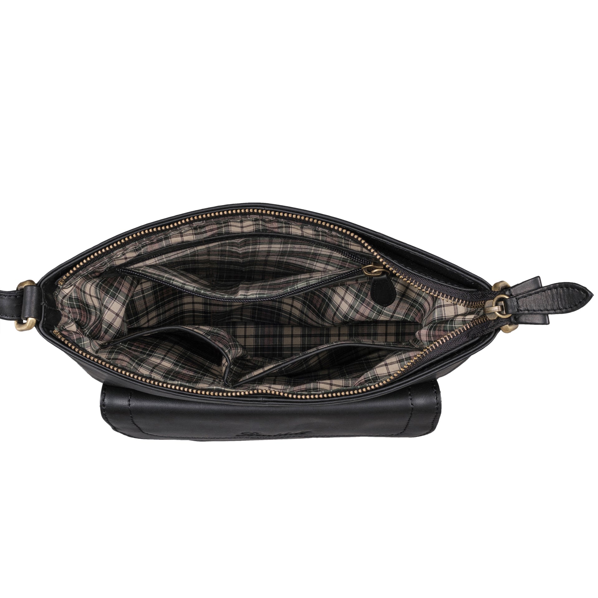 Benthill Shopper Damen Leder - Ledertasche mit Reißverschluss - Umhängetasche aus Echtleder - Handtasche Vintage - Bag Beutel - Schulterbeutel