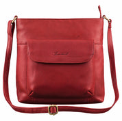 Benthill Shopper Damen Leder - Ledertasche mit Reißverschluss - Umhängetasche aus Echtleder - Handtasche Vintage - Bag Beutel - Schulterbeutel