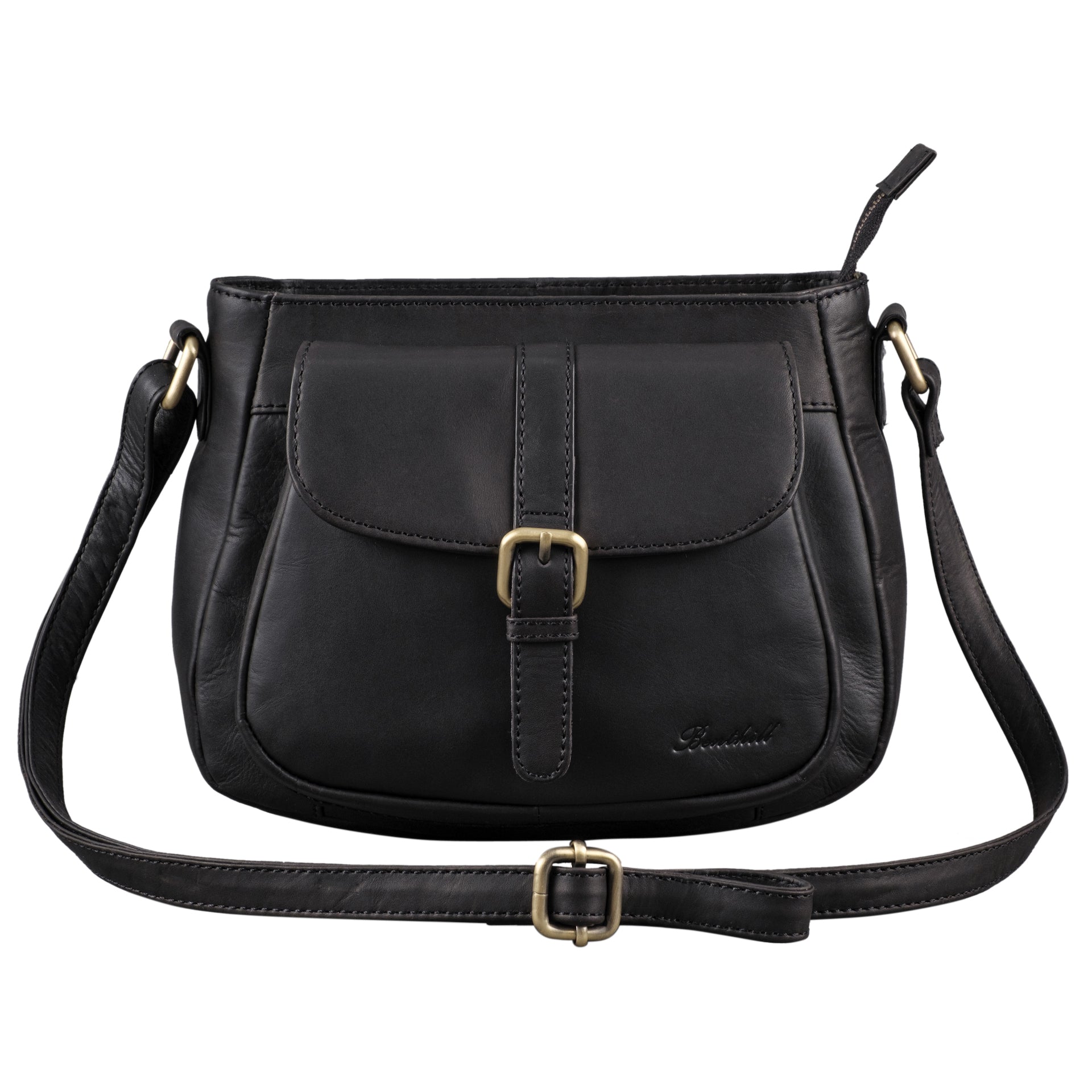 Benthill Damen Handtasche Leder - Shopper aus weichem hochwertigem Echt-Leder - Vintage Fashion Bag Beutel - Schultertasche - Umhängetaschen