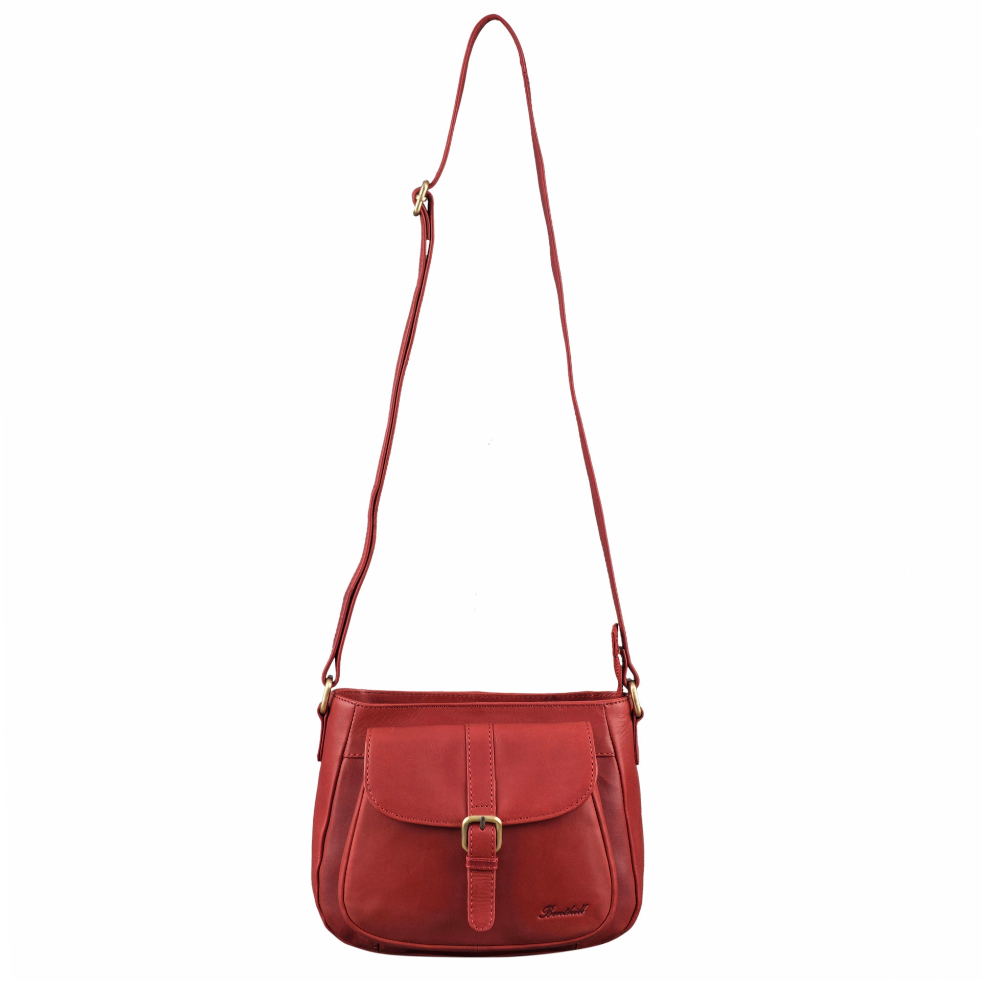 Benthill Damen Handtasche Leder - Shopper aus weichem hochwertigem Echt-Leder - Vintage Fashion Bag Beutel - Schultertasche - Umhängetaschen