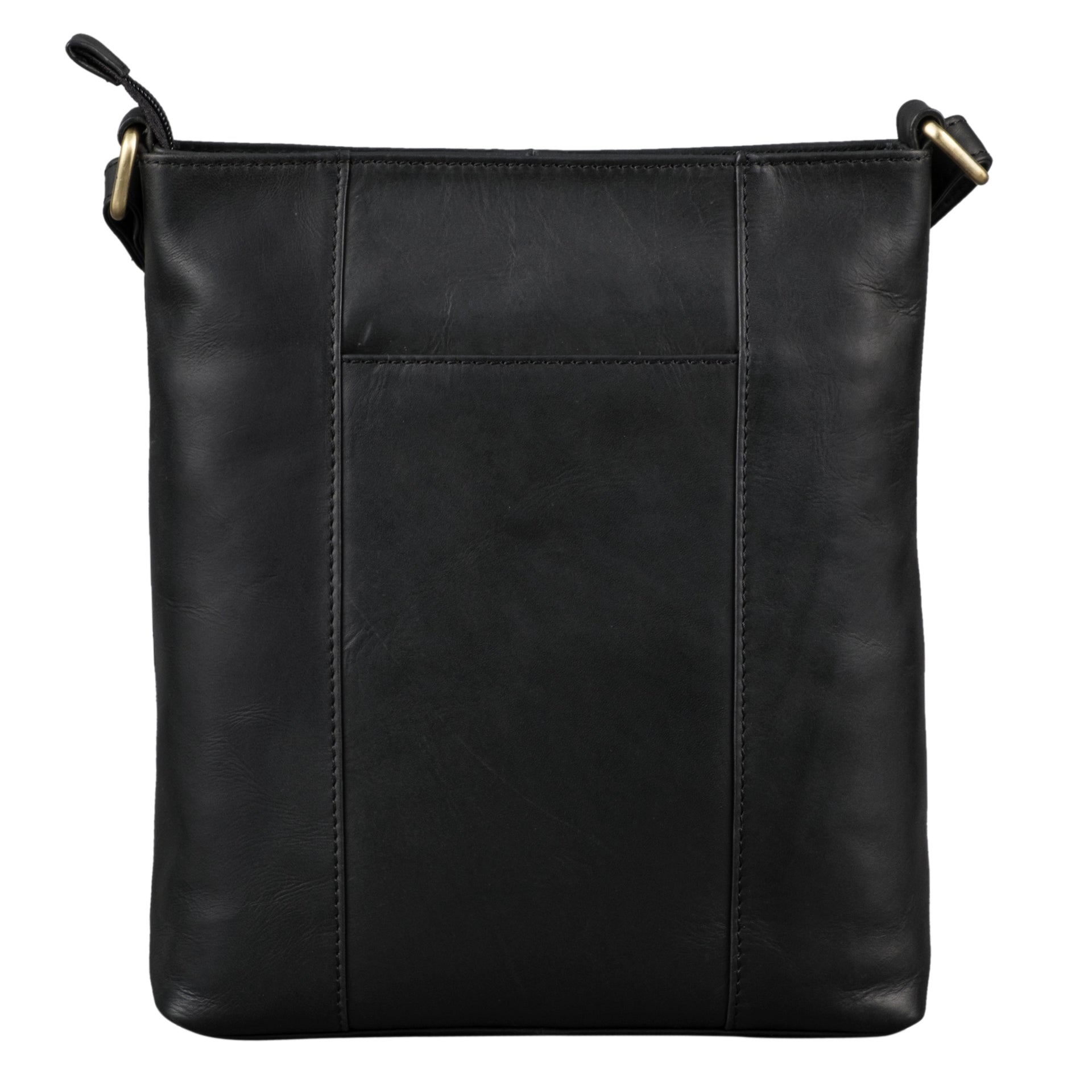 Benthill Damen Shopper Leder - Tasche aus echtem Rindsleder - Handtasche mit Reißverschluss - Schultertasche / Ledertasche - Vintage Umhängetasche