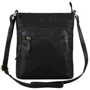 Benthill Damen Shopper Leder - Tasche aus echtem Rindsleder - Handtasche mit Reißverschluss - Schultertasche / Ledertasche - Vintage Umhängetasche