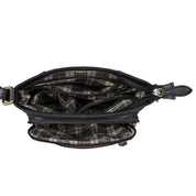 Benthill Damen Shopper Leder - Tasche aus echtem Rindsleder - Handtasche mit Reißverschluss - Schultertasche / Ledertasche - Vintage Umhängetasche