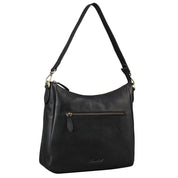 Benthill Damen Tasche Leder - Handtasche aus echtem Rindsleder - Umhängetasche mit Reißverschluss - Schultertasche / Ledertasche - Vintage Bag