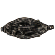 Benthill Damen Tasche Leder - Handtasche aus echtem Rindsleder - Umhängetasche mit Reißverschluss - Schultertasche / Ledertasche - Vintage Bag