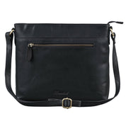 Benthill Handtasche Damen Leder - Tasche aus echtem Rindsleder - Schultertasche mit Reißverschluss - Vintage Umhängetasche