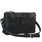Benthill Leder Umhängetasche - Reisebrieftasche aus echtem Rindsleder - Schultertasche mit Reißverschluss - Oragnizer / Ledertasche - Herren / Damen