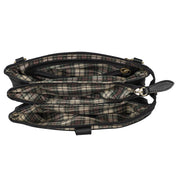 Benthill Leder Umhängetasche - Reisebrieftasche aus echtem Rindsleder - Schultertasche mit Reißverschluss - Oragnizer / Ledertasche - Herren / Damen
