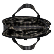Benthill Damen Tasche Leder - Handtasche aus echtem Rindsleder - Große Schultertasche mit Reißverschluss - Vintage Umhängetasche XL