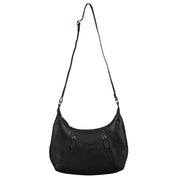 Benthill Damen Handtasche Leder - Damentasche aus Rindsleder - Umhängetasche mit Reißverschluss - Vintage Frauen Schultertasche