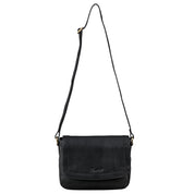 Benthill Handtasche Damen Leder - Umhängetasche aus Rindsleder - Schultertasche aus echtem Leder mit Reißverschluss - Vintage Bag Beutel