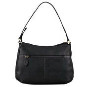 Benthill Handtasche Damen Leder - Damentasche aus Rindsleder - Echt Leder Schultertasche mit Reißverschluss - Vintage Umhängetasche