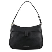 Benthill Handtasche Damen Leder - Damentasche aus Rindsleder - Echt Leder Schultertasche mit Reißverschluss - Vintage Umhängetasche
