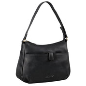Benthill Handtasche Damen Leder - Damentasche aus Rindsleder - Echt Leder Schultertasche mit Reißverschluss - Vintage Umhängetasche