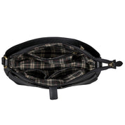 Benthill Handtasche Damen Leder - Damentasche aus Rindsleder - Echt Leder Schultertasche mit Reißverschluss - Vintage Umhängetasche