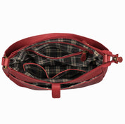 Benthill Handtasche Damen Leder - Damentasche aus Rindsleder - Echt Leder Schultertasche mit Reißverschluss - Vintage Umhängetasche