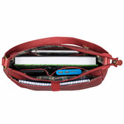 Benthill Handtasche Damen Leder - Damentasche aus Rindsleder - Echt Leder Schultertasche mit Reißverschluss - Vintage Umhängetasche