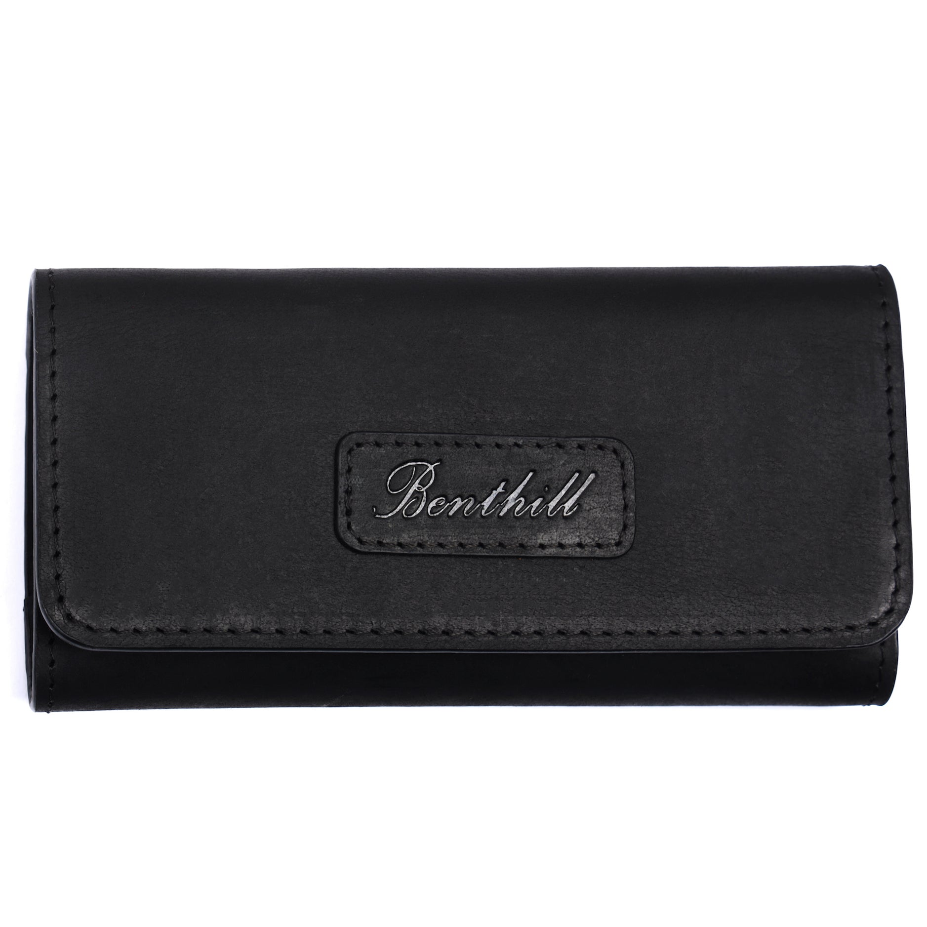 Benthill Tabaktasche Echt Leder | Premium Tabak-Beutel aus hochwertigem echtem Rindsleder | Drehertasche